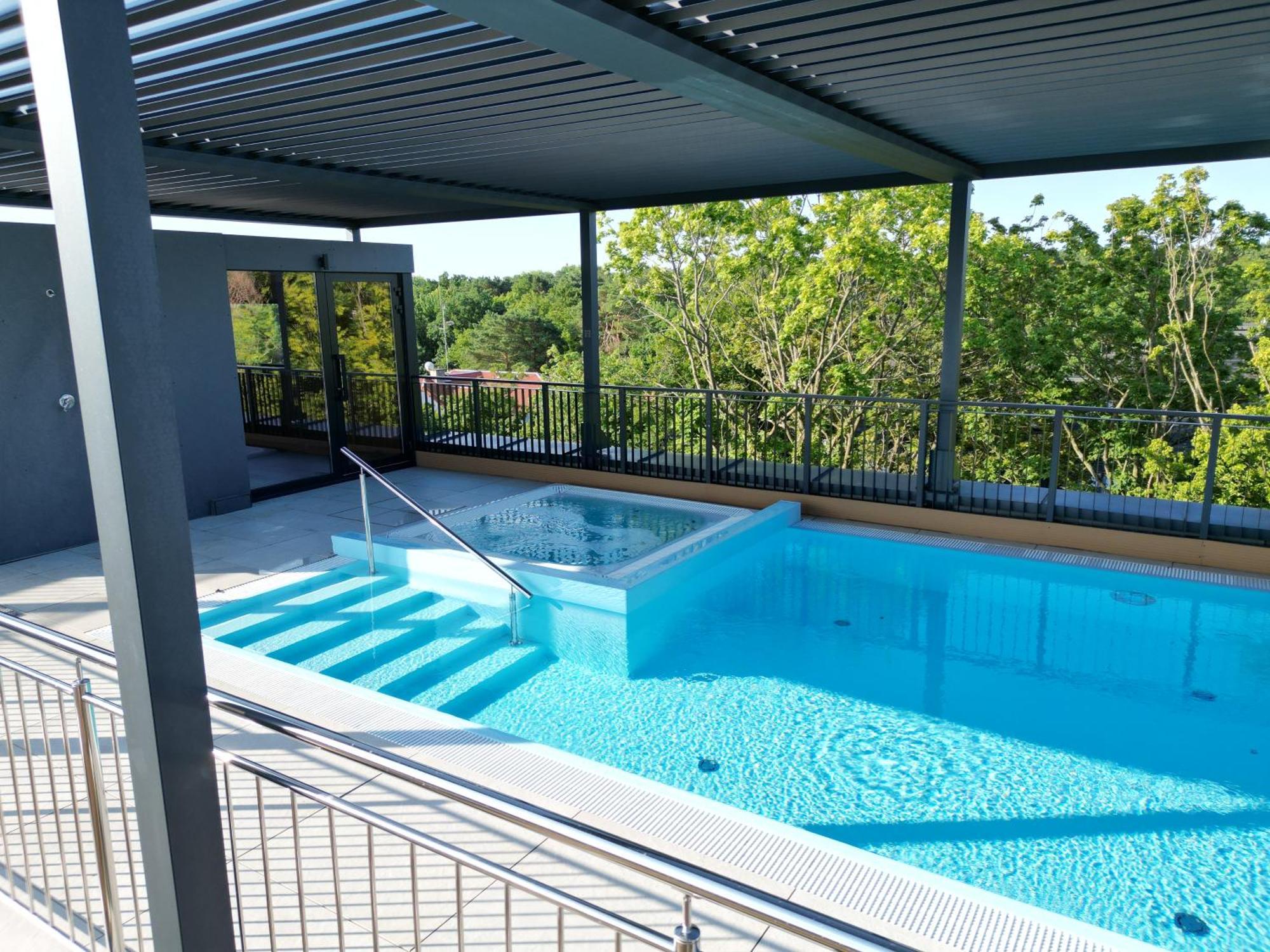Apartmán Seaside Garden Blue Svinoústí Exteriér fotografie