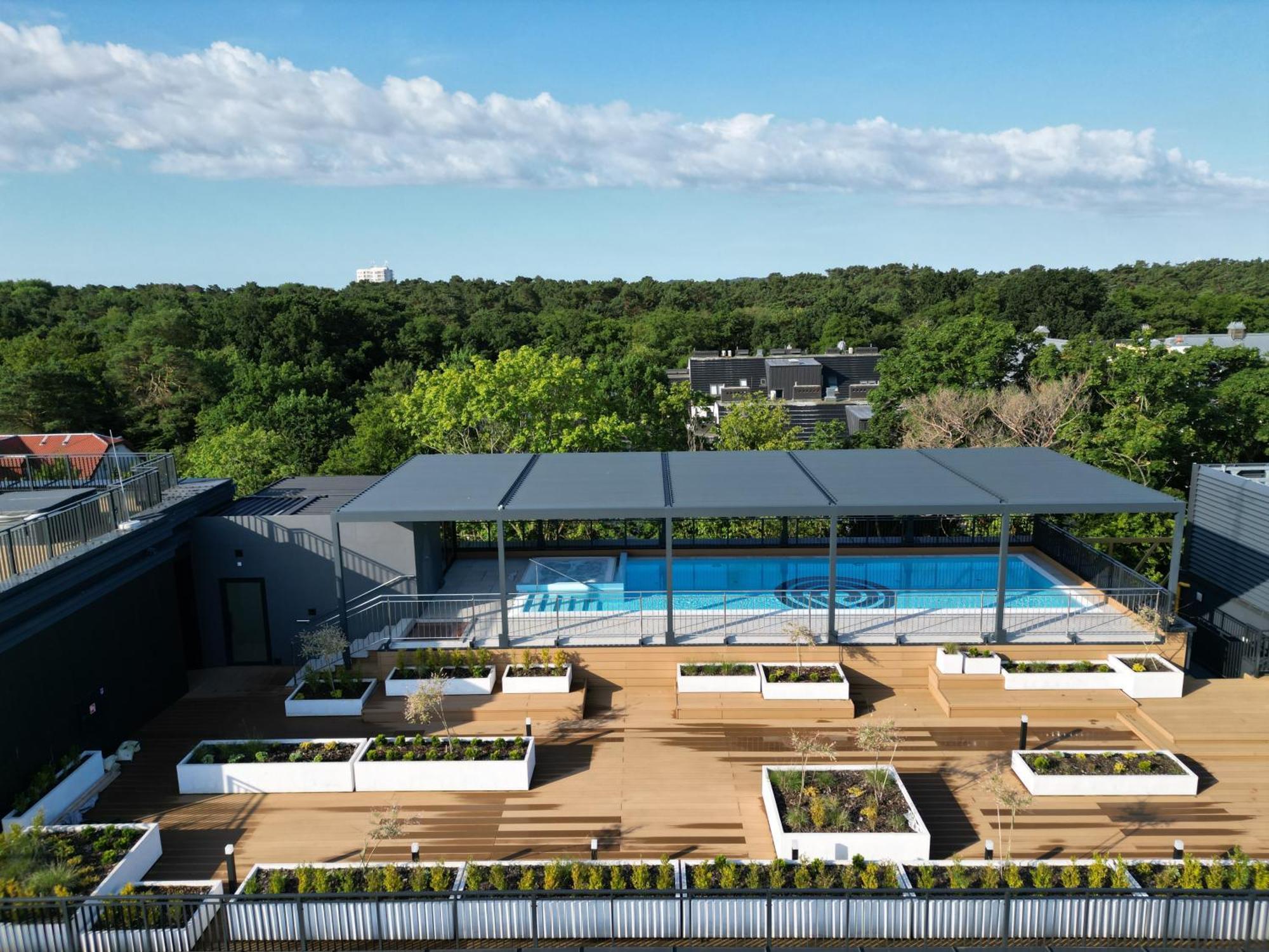 Apartmán Seaside Garden Blue Svinoústí Exteriér fotografie